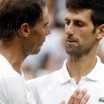 Rafael Nadal and Novak Djokovic-min