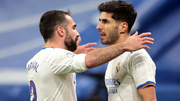 Karim Benzema and Marco Asensio